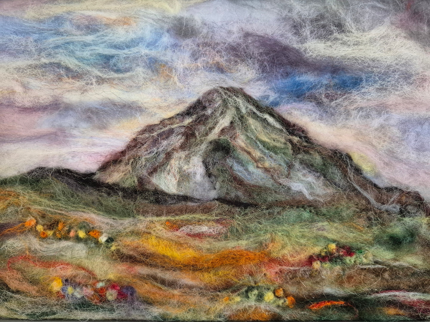 Framed Felted Scenery - Lough Melvin Studios