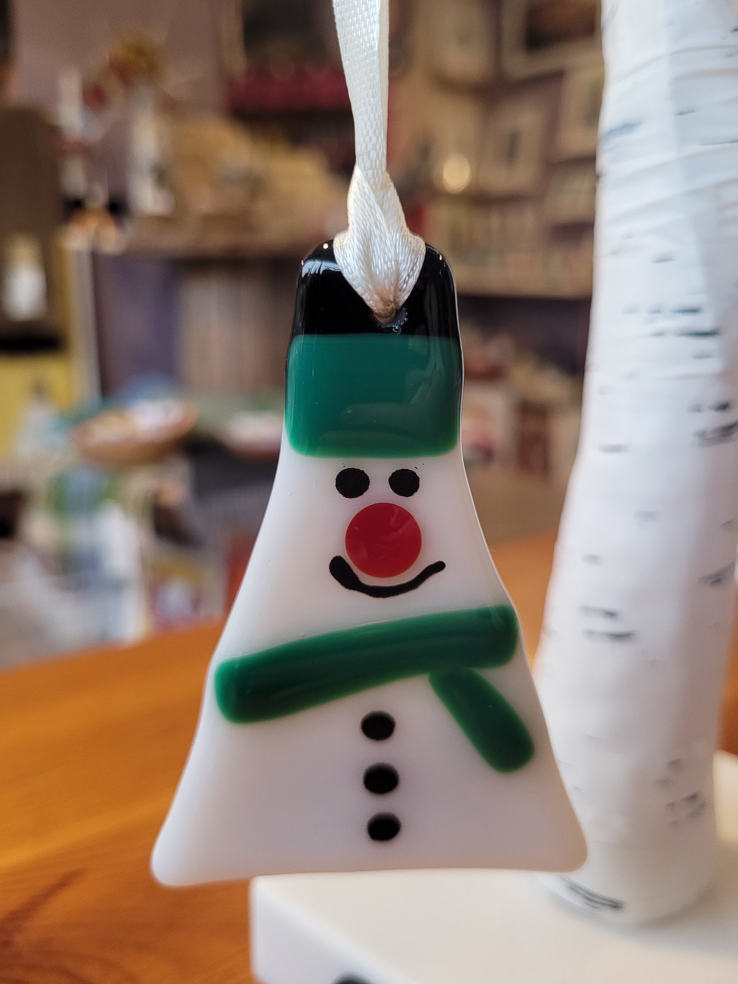 Fused Glass Christmas Tree Decorations - Michelle Brady Studio