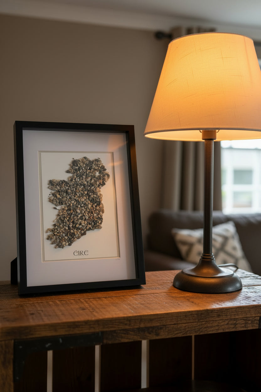 Framed Pebble Art - ÉIRE