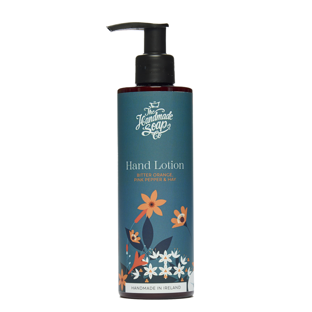 The Handmade Soap Co. - Hand Lotion - Bitter Orange, Pink Pepper & Hay