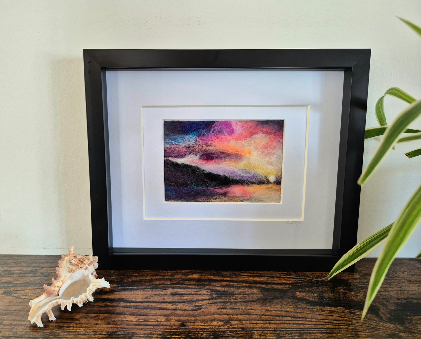 Framed Felted Scenery - Lough Melvin Studios