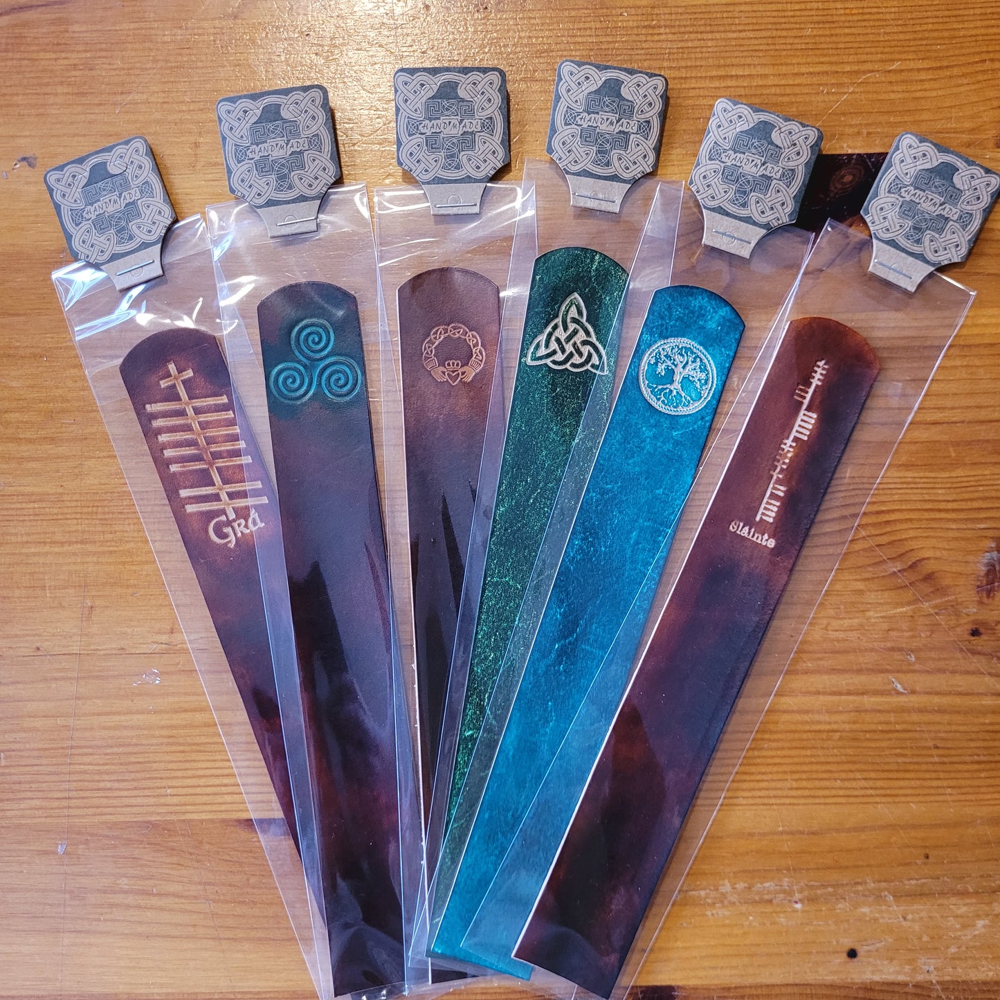 Leather Bookmarks