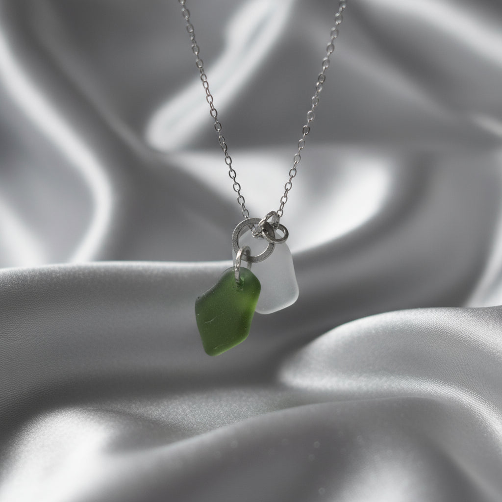 Sea Glass and Silver Jewellery - Lough Melvin Studios