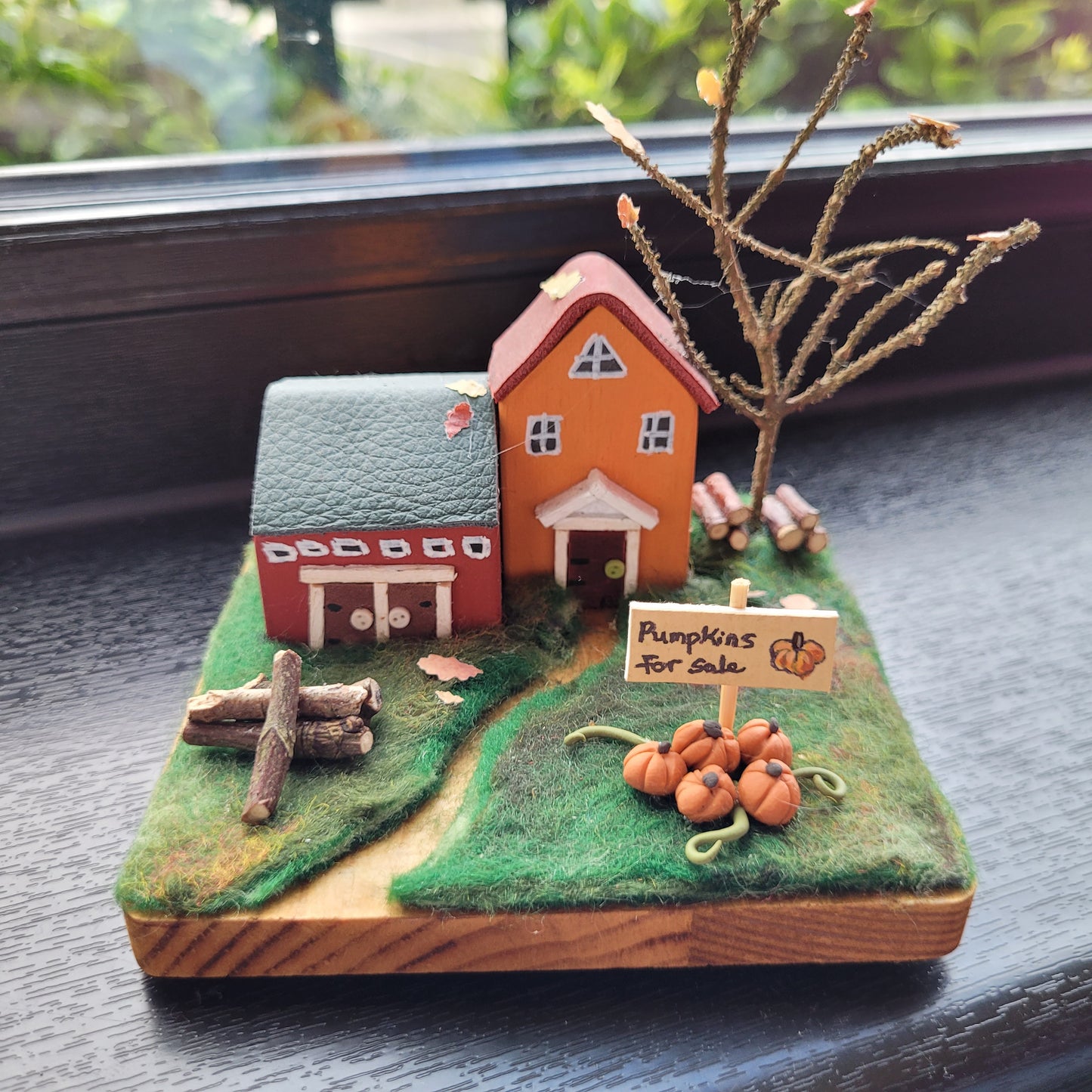 Miniature Autumn Houses - Asgard Arts