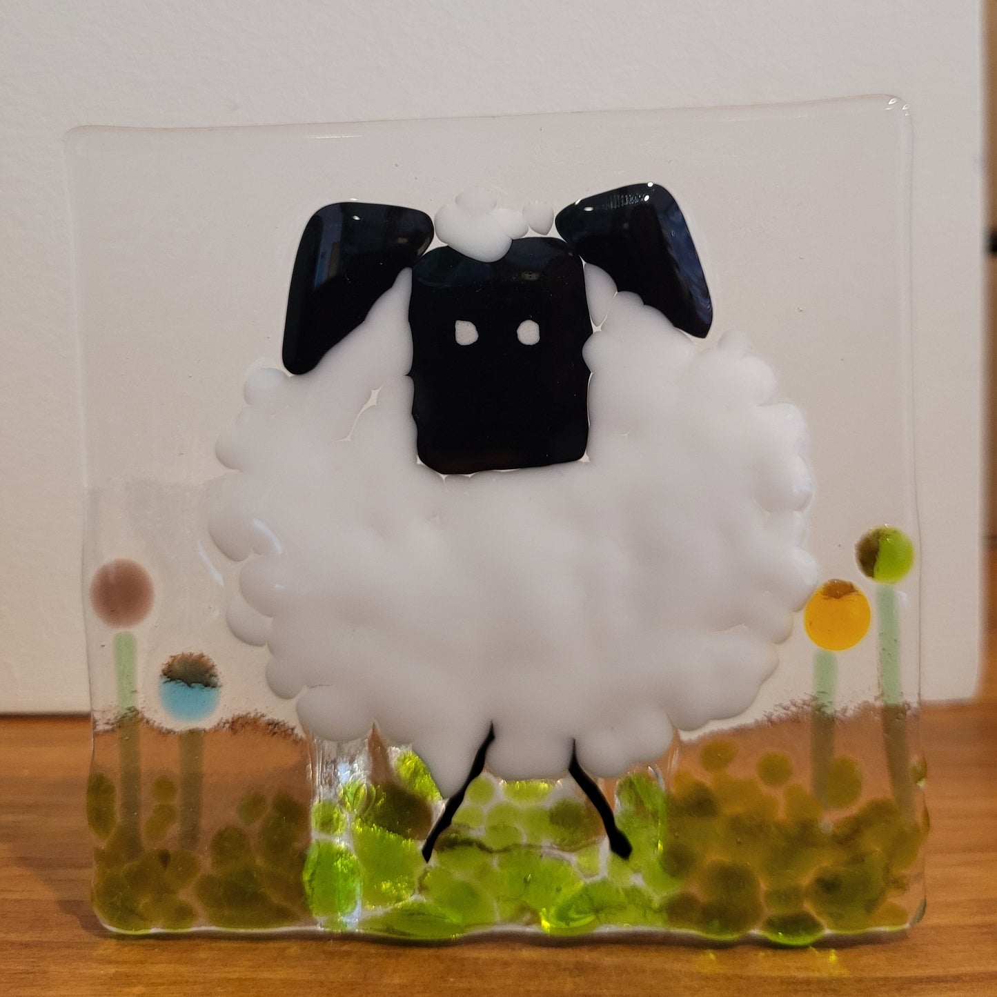 Fused Glass Tealight Holder - Michelle Brady Studio