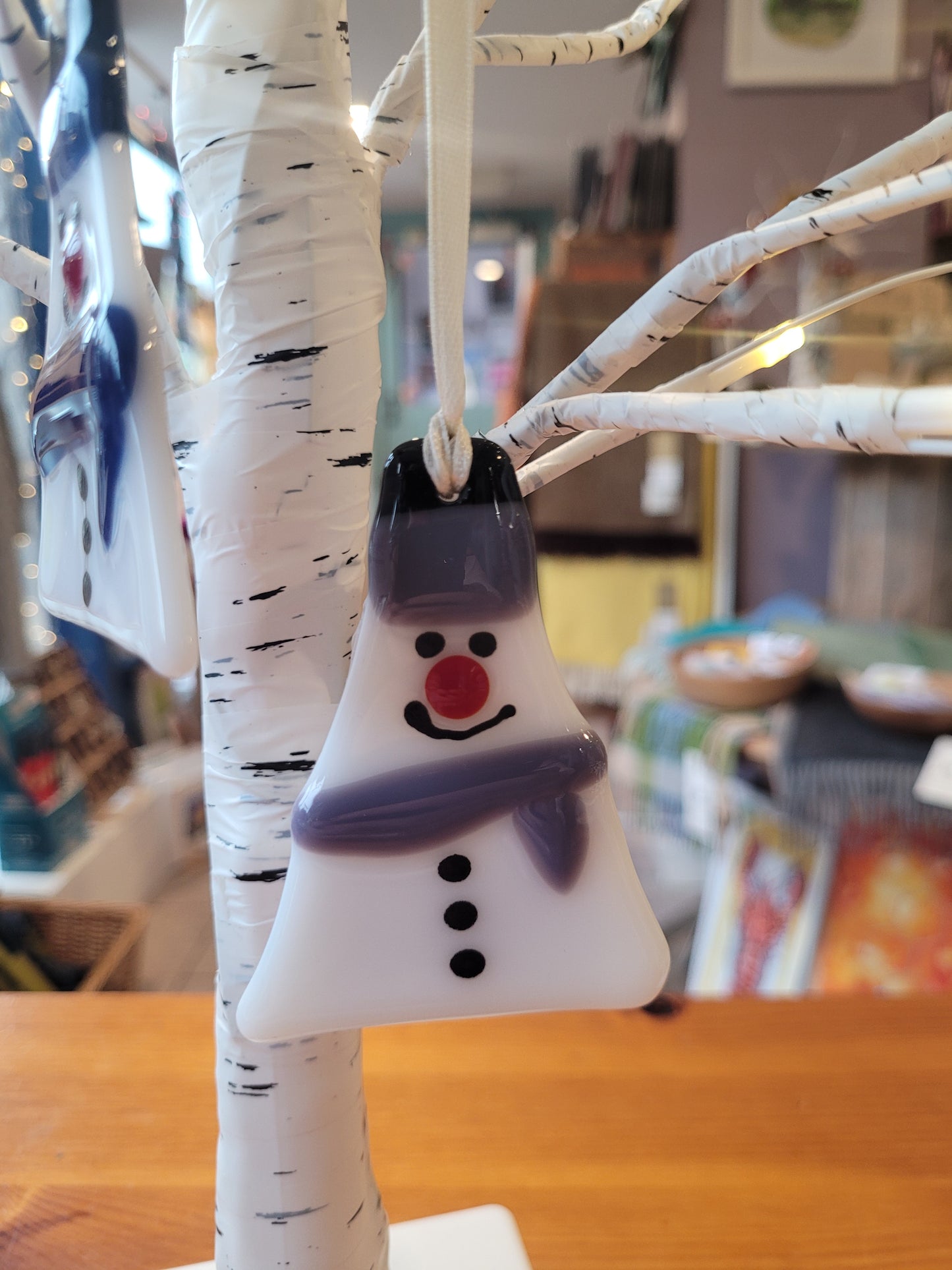 Fused Glass Christmas Tree Decorations - Michelle Brady Studio