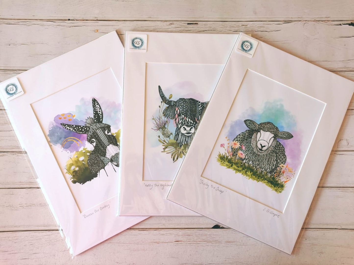 LG Canvas Designs Mounted Prints