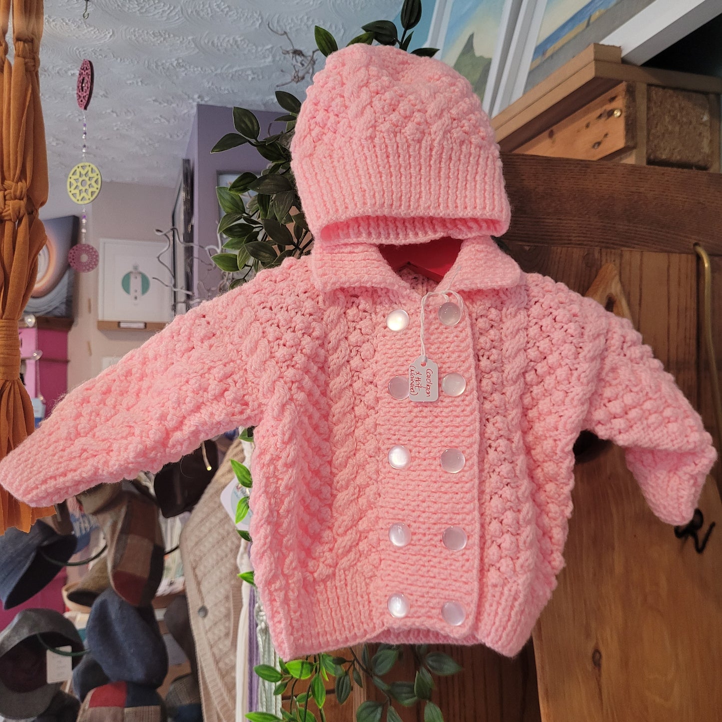 Hand Knit Baby Cardigans - Mairead