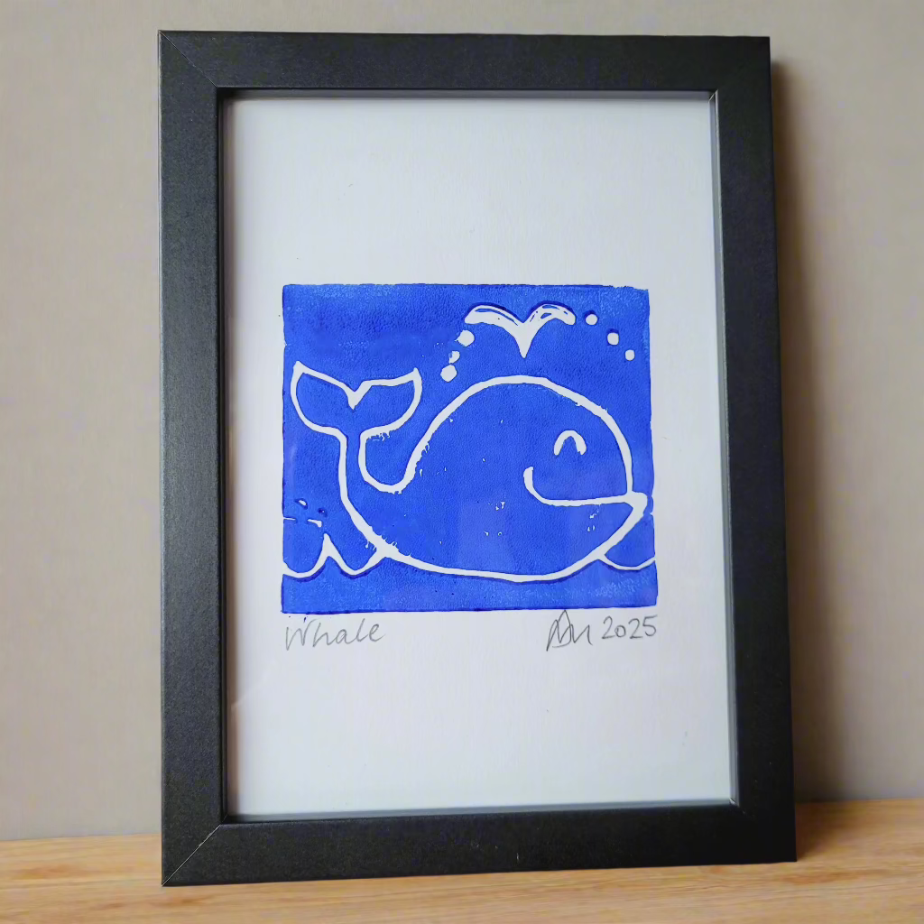 Mini Framed Lino Prints (8" x 6")