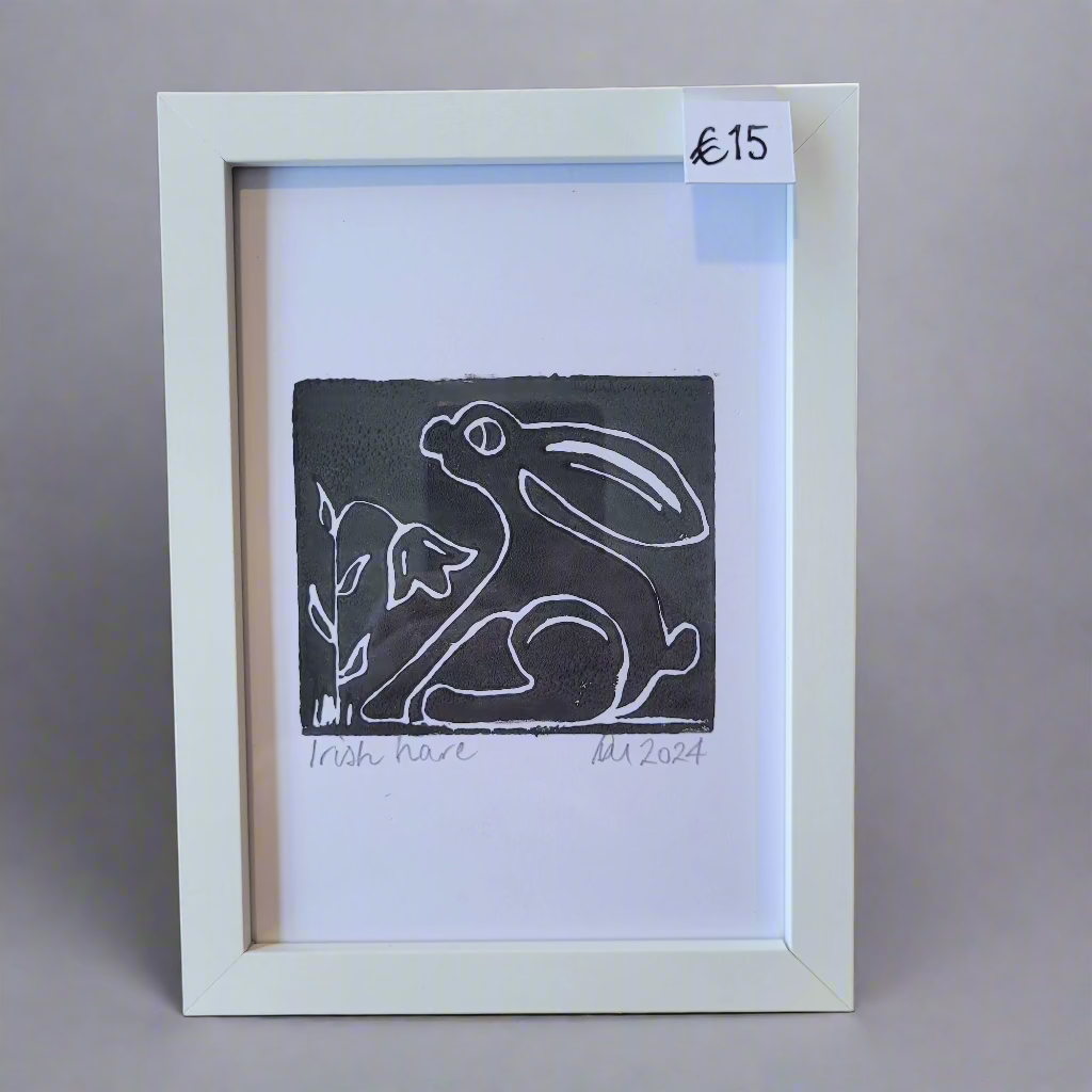 Wooden N Things - Mini Framed Original Lino Prints (8" x 6")