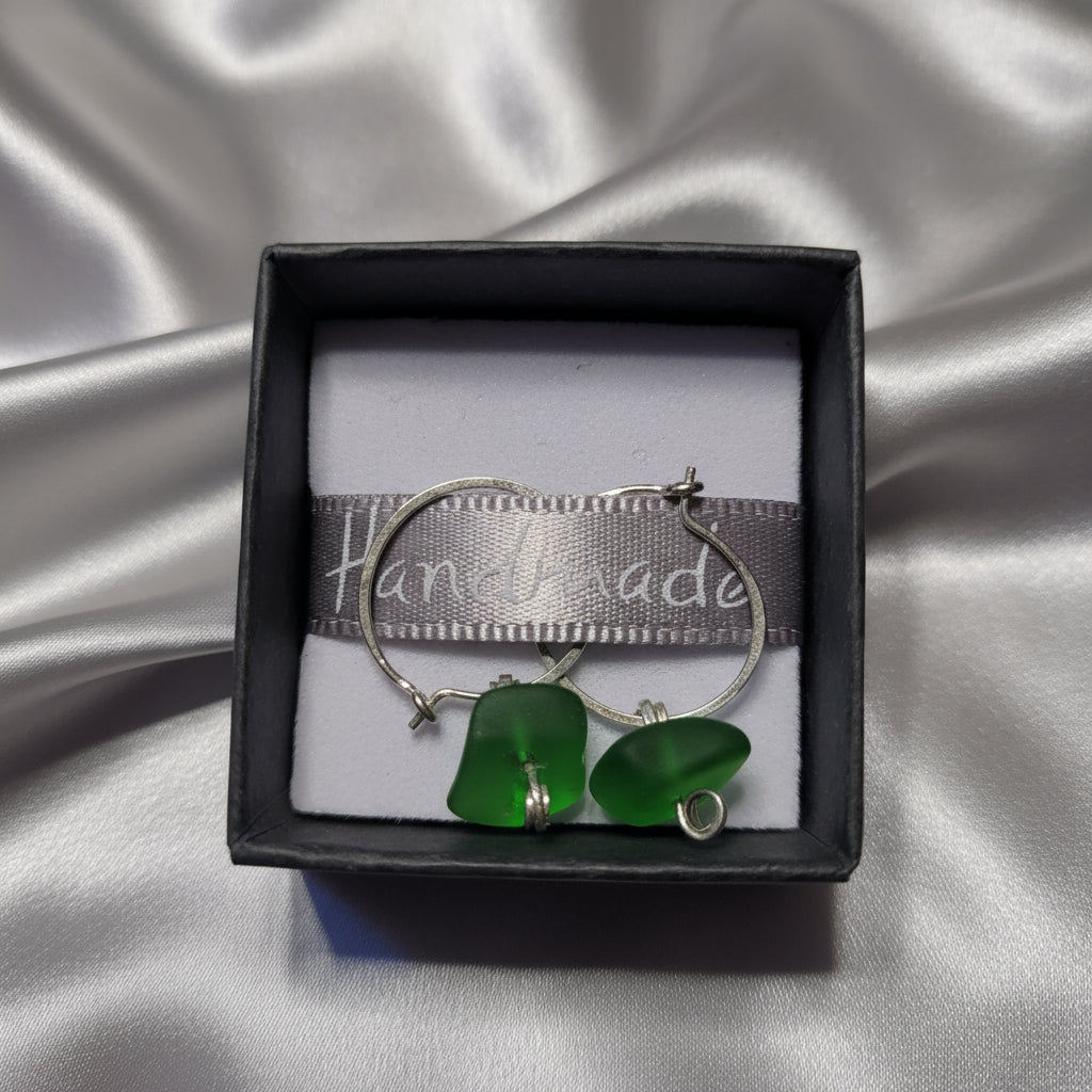 Sea Glass and Silver Jewellery - Lough Melvin Studios