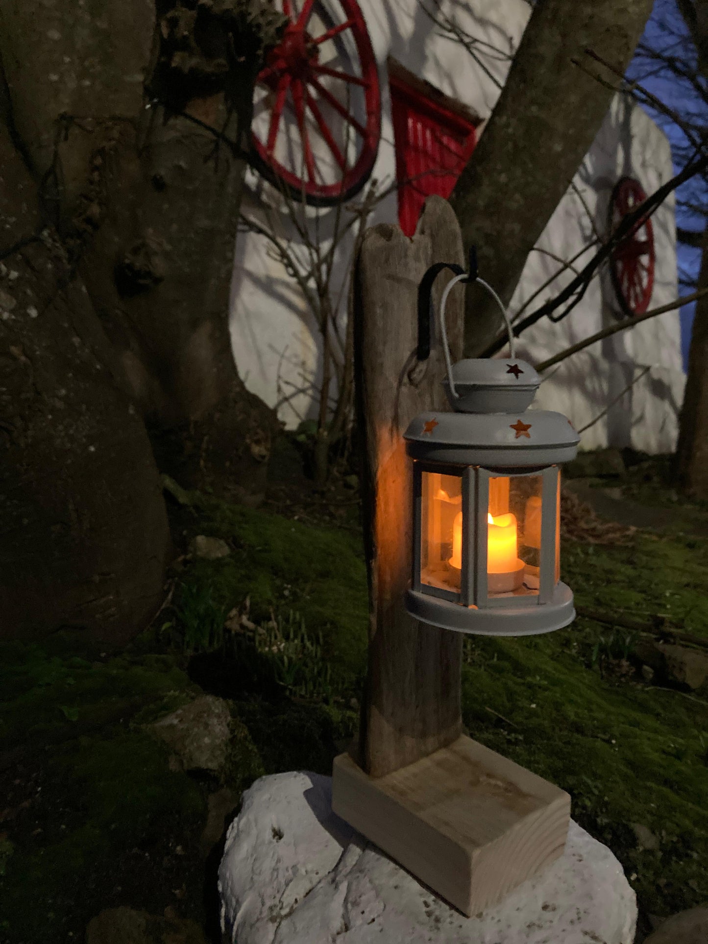 Driftwood Lantern - Lough Melvin Studios