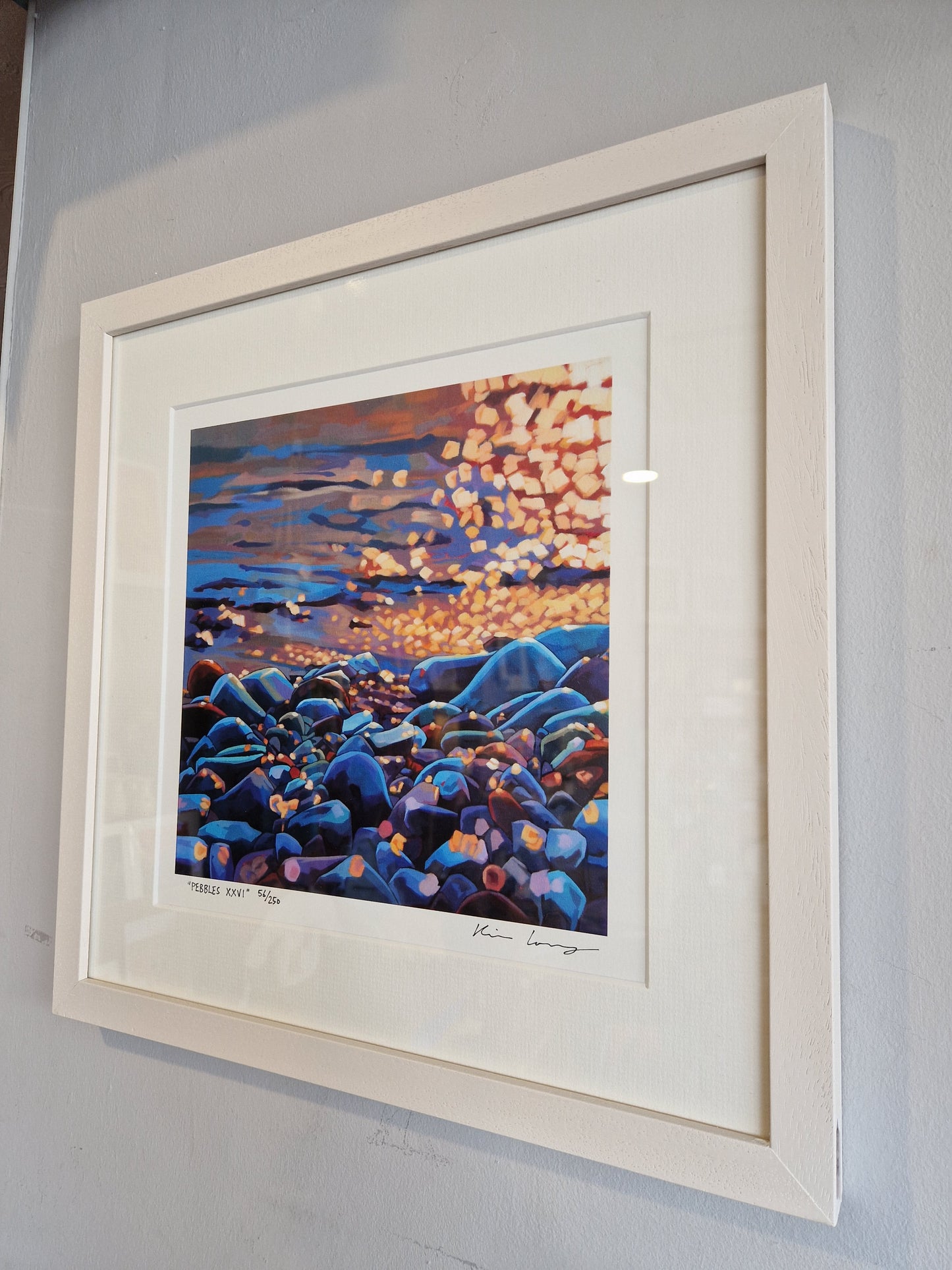 Kevin Lowery - Framed Pebble Prints