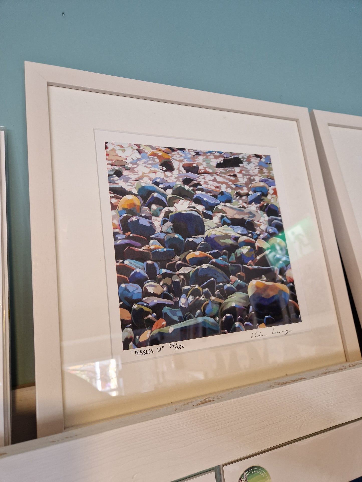Kevin Lowery - Framed Pebble Prints