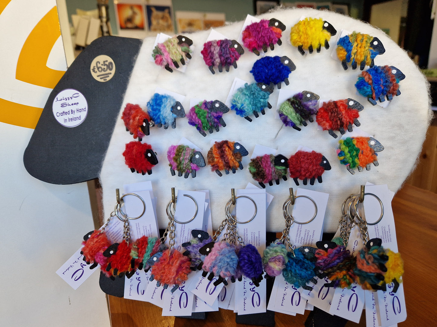 Lizzy C Sheep ~ Brooches