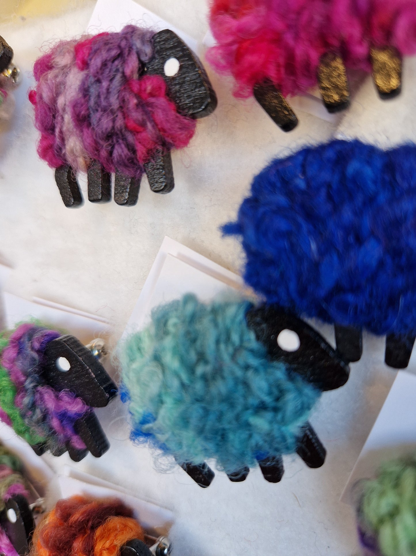 Lizzy C Sheep ~ Key-rings