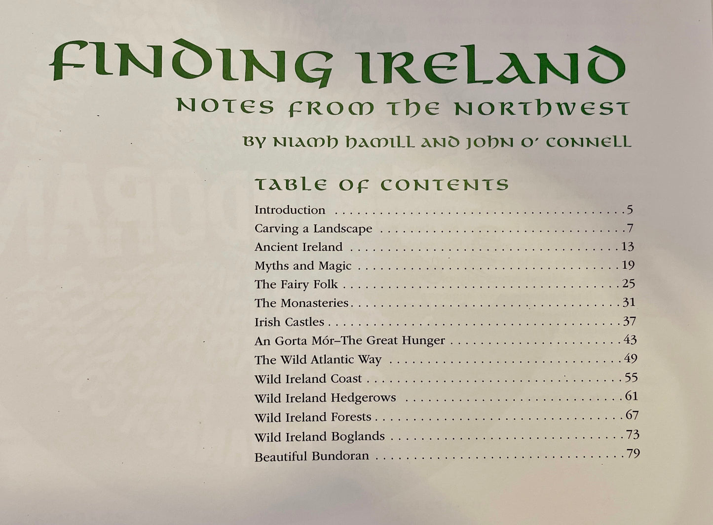'Finding Ireland - Notes from the Northwest' by Niamh Hamill & John O'Connell