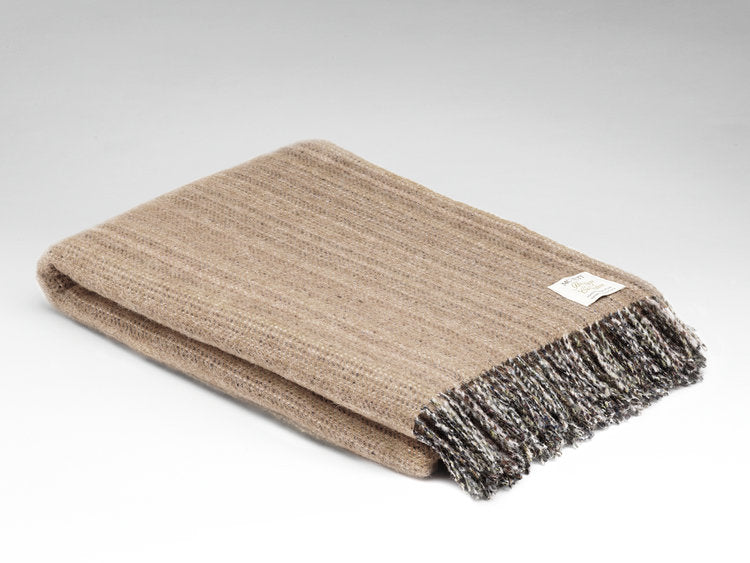 Mc Nutt Of Donegal Pure Wool Throw