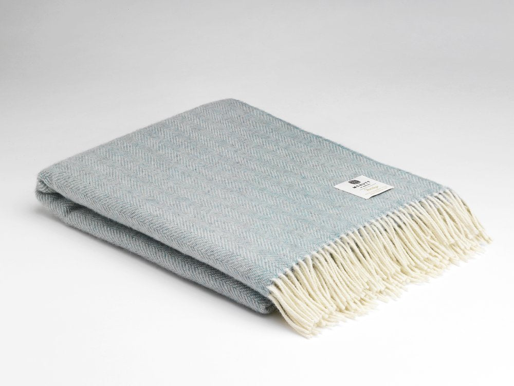 Mc Nutt Of Donegal Pure Wool Throw