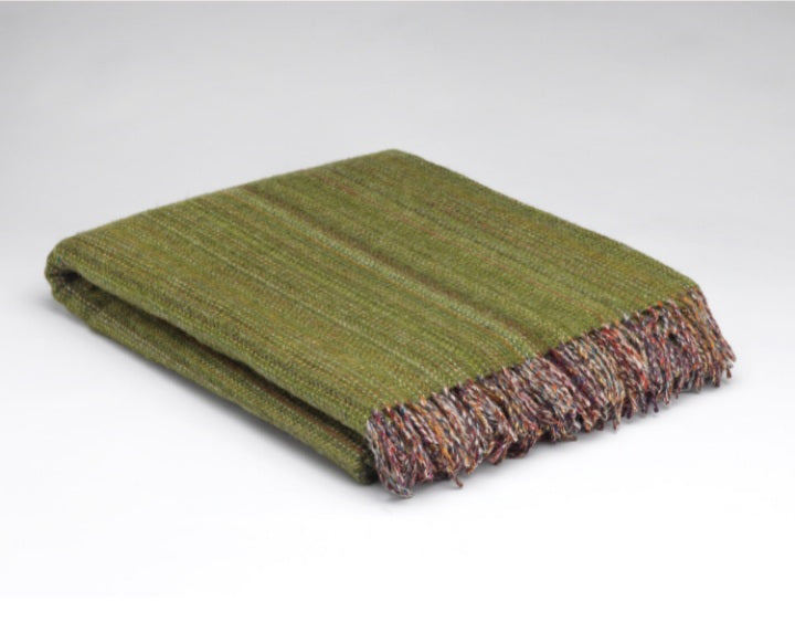Mc Nutt Of Donegal Pure Wool Throw