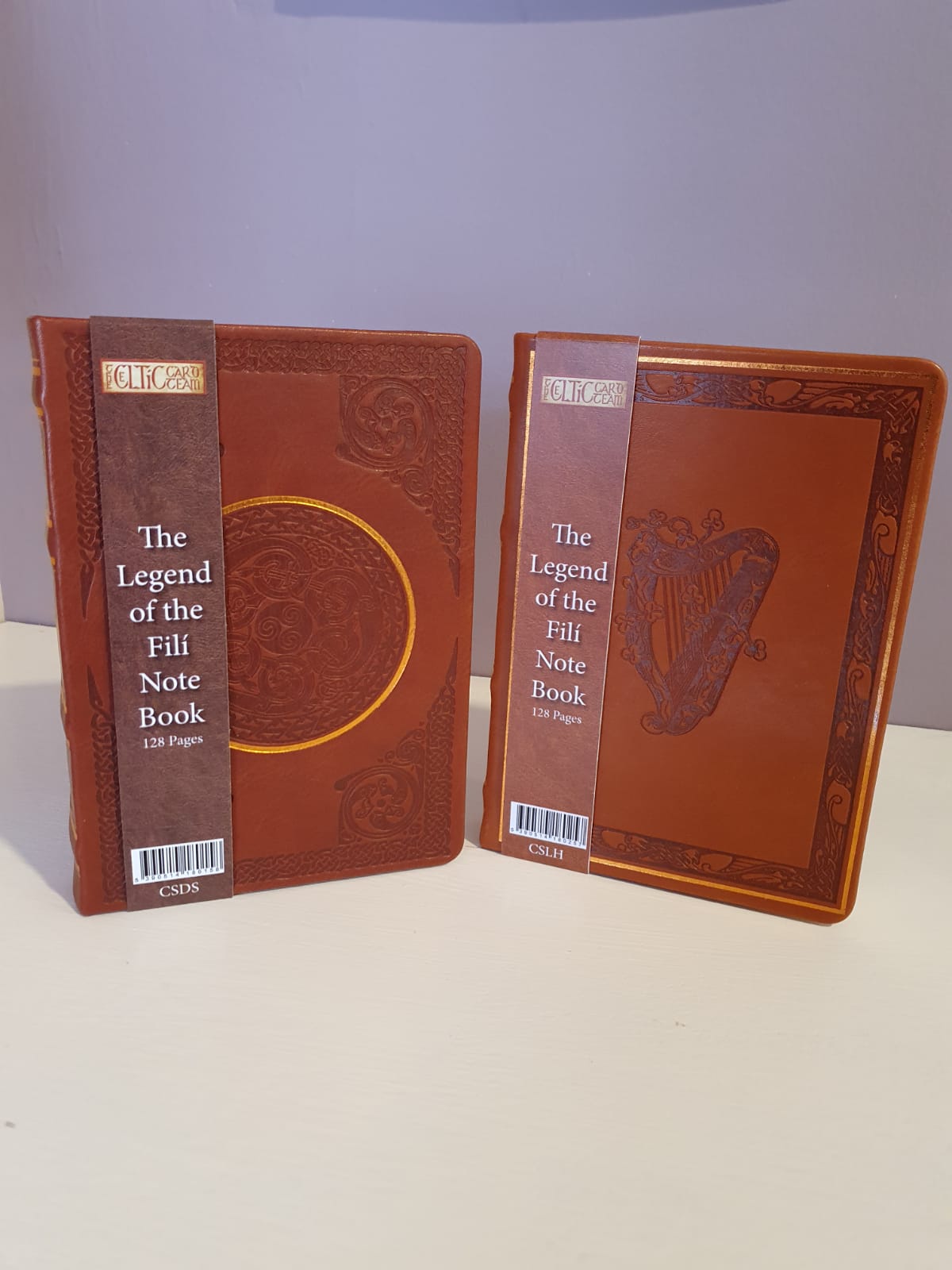 Celtic Leather Writing Journal - Small