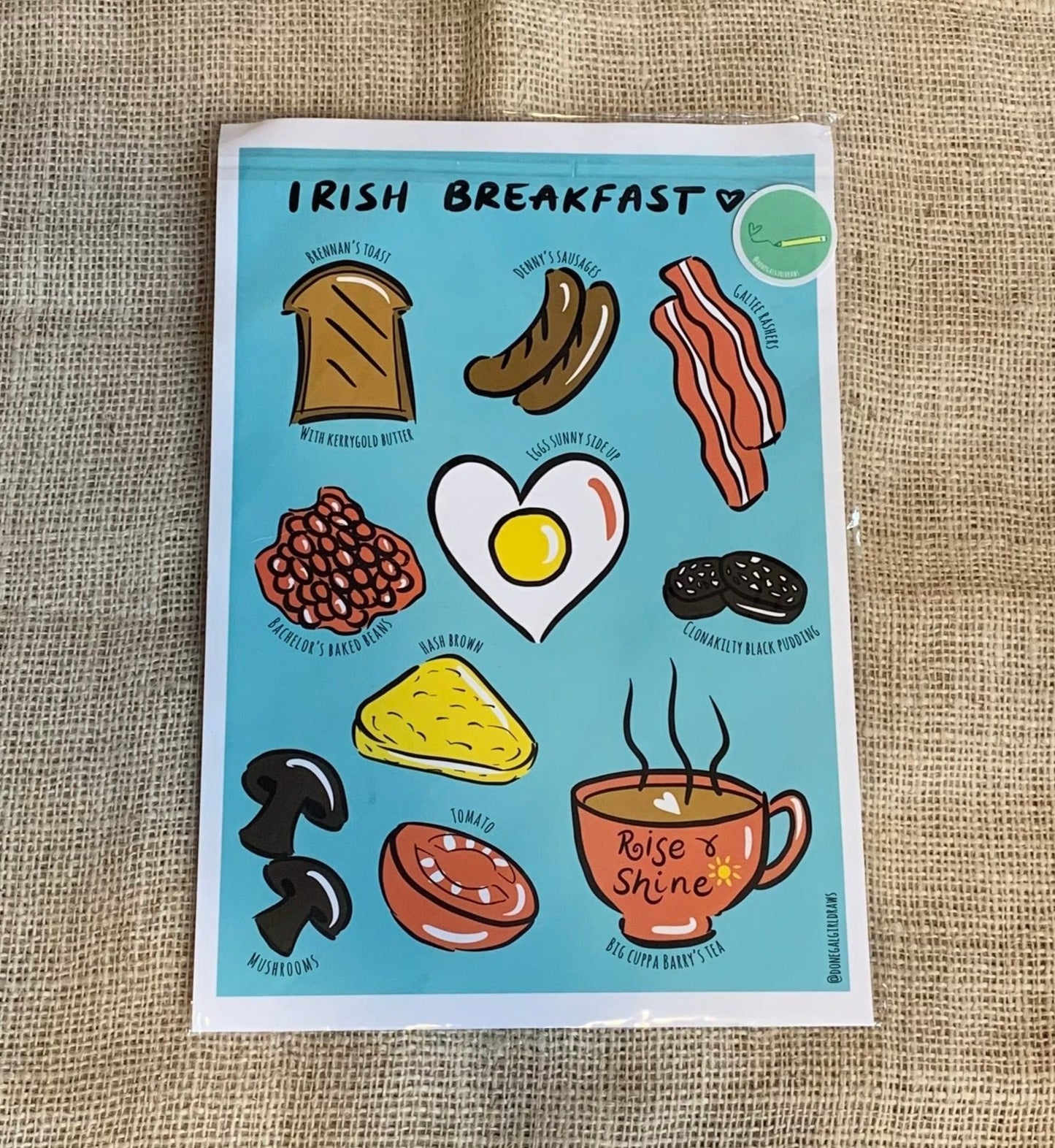 Donegal Girl Draws - Mix Prints