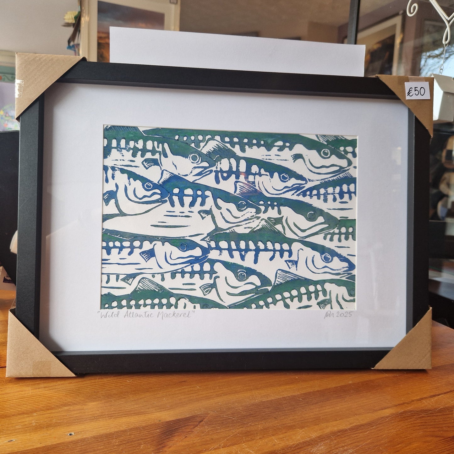 Wooden N Things - Framed Lino Prints (13.5" x 18")