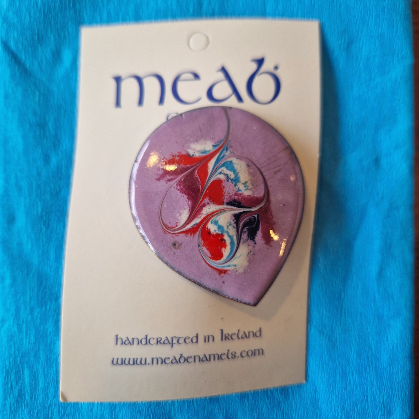 Meab Enamel Brooches