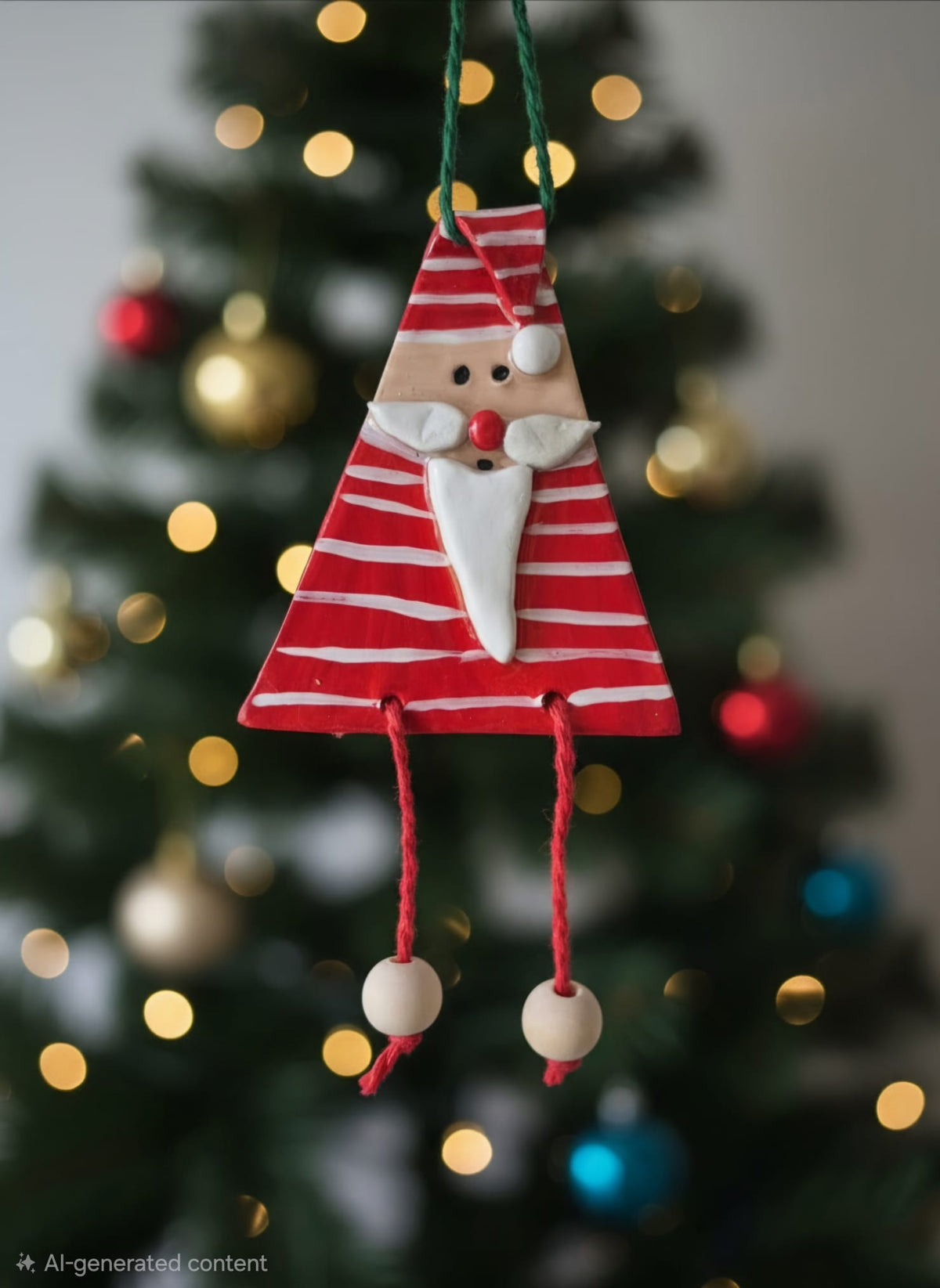 Handmade Christmas Clay Decorations
