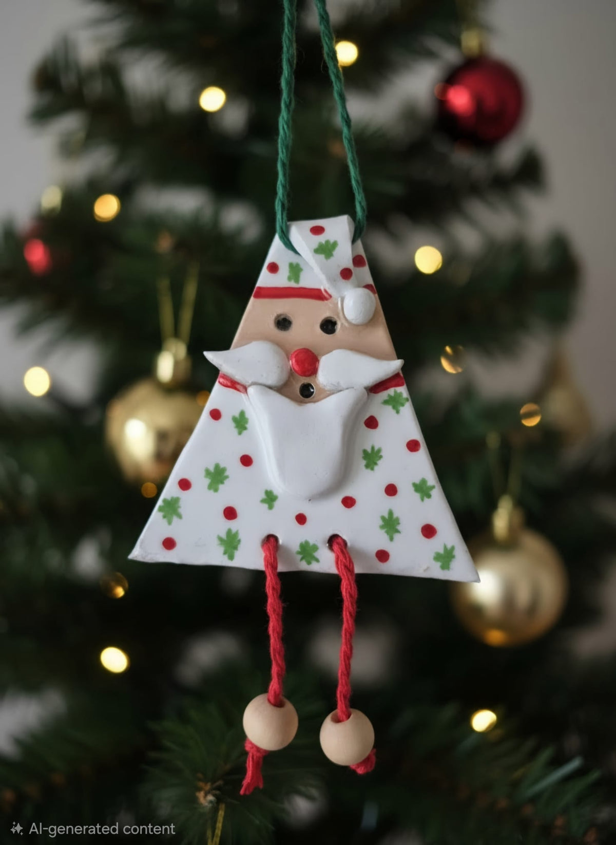 Handmade Christmas Clay Decorations