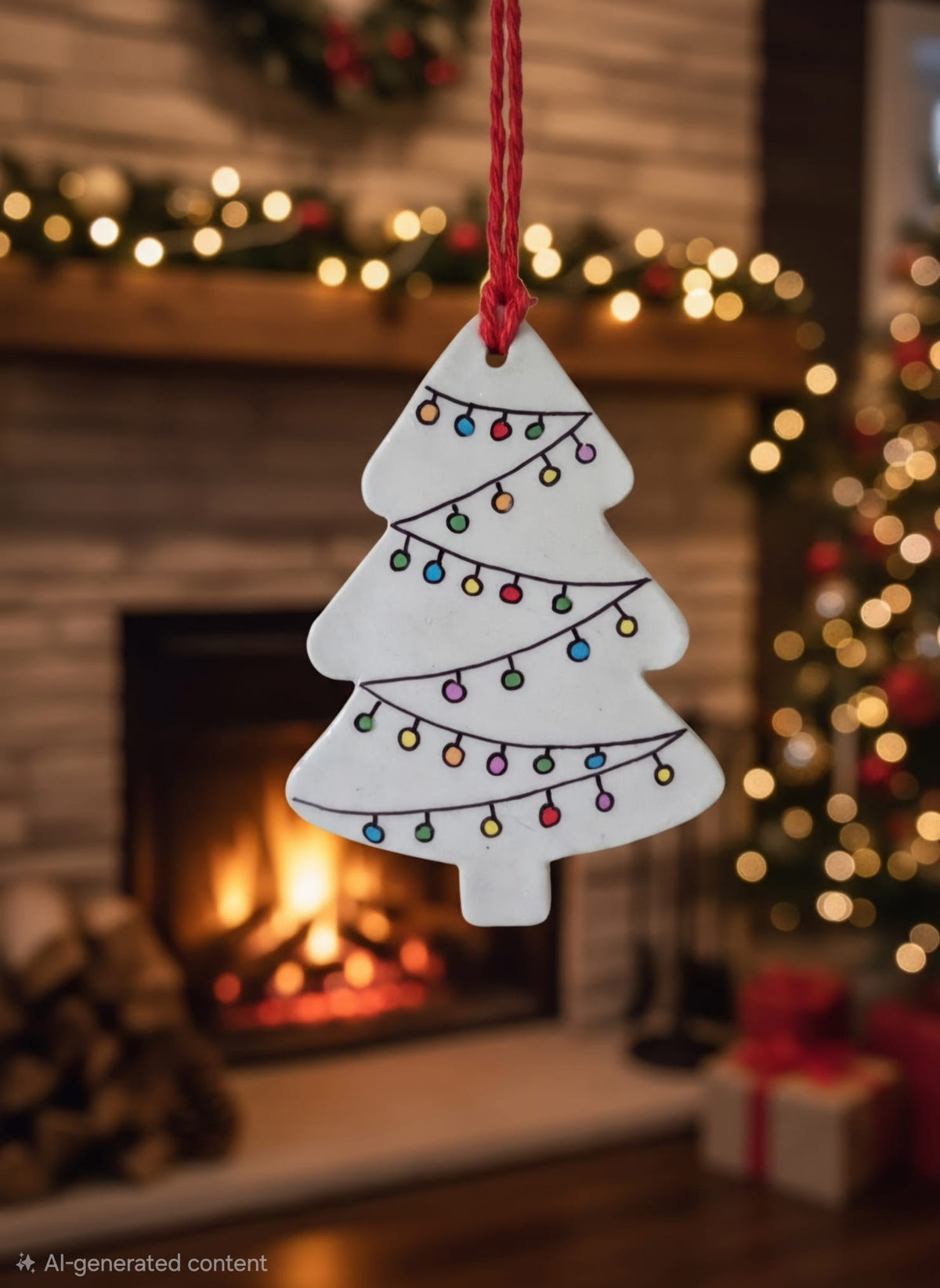 Handmade Christmas Clay Decorations