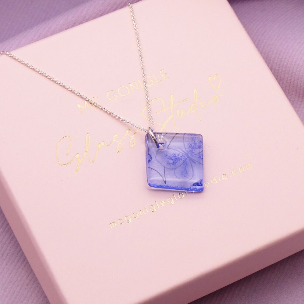 Mc Gonigle Glass Tile Necklace