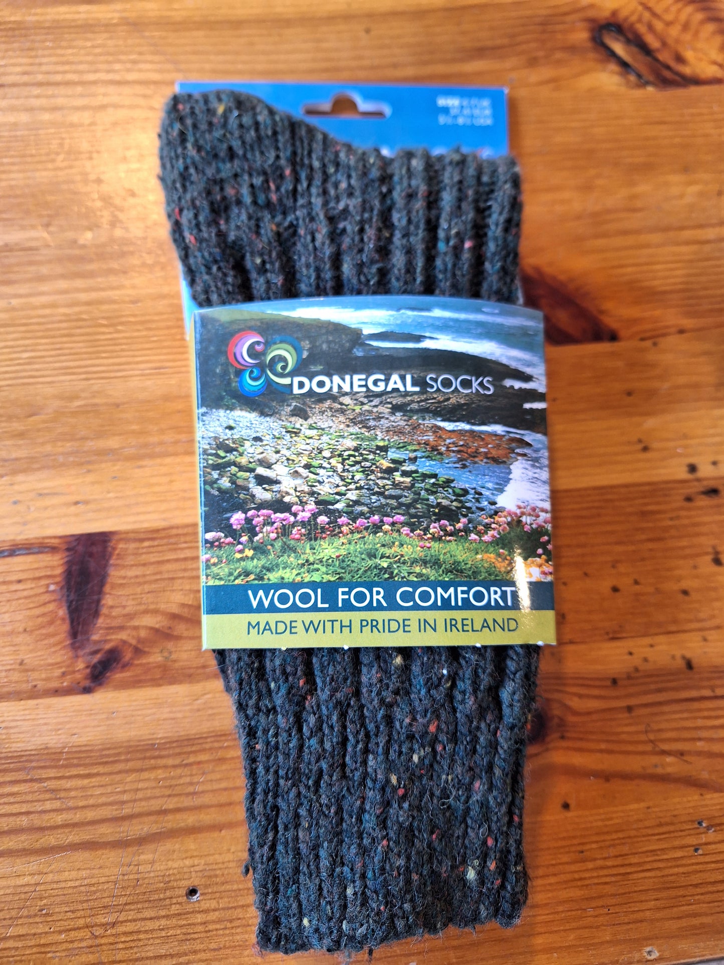 Traditional Donegal Wool Socks