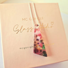 Load image into Gallery viewer, Mc Gonigle Glass Geo Necklace
