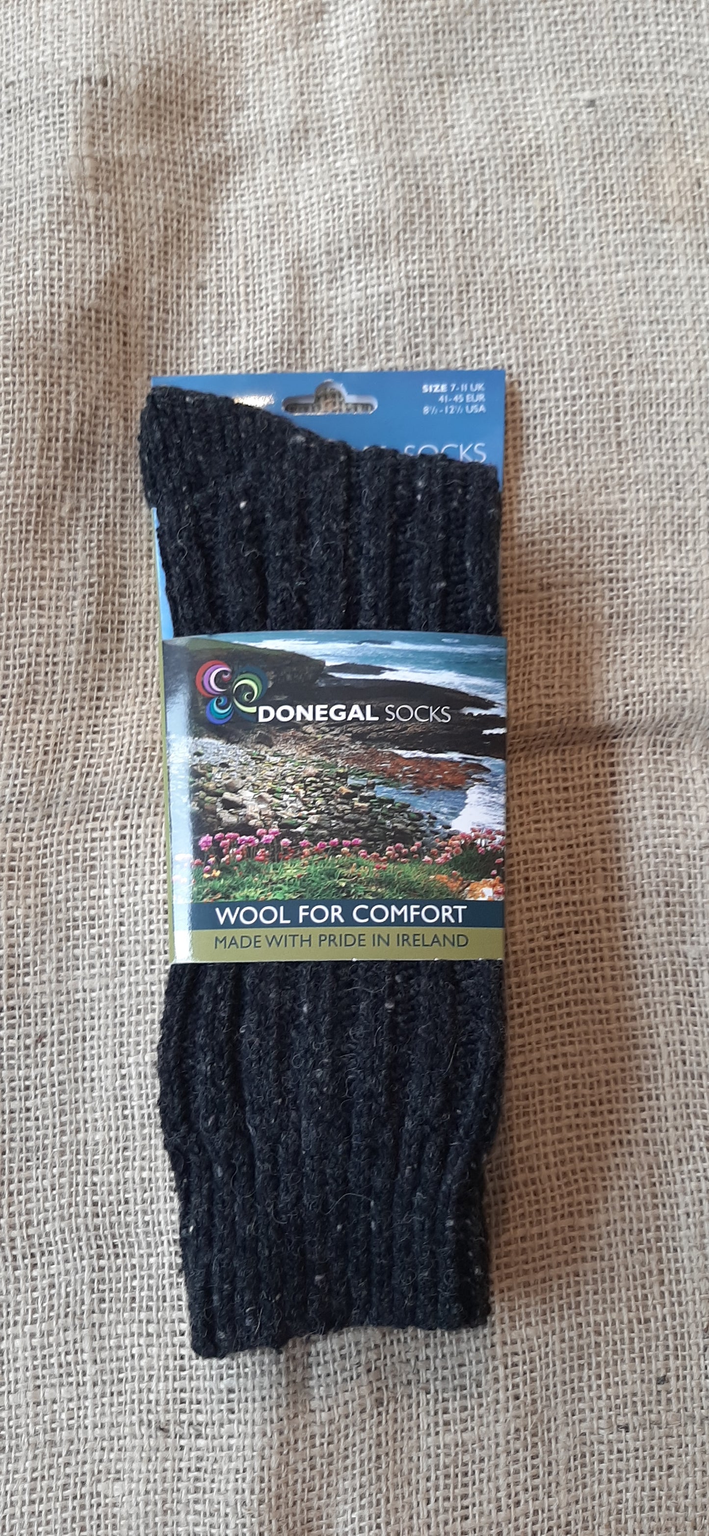 Traditional Donegal Wool Socks