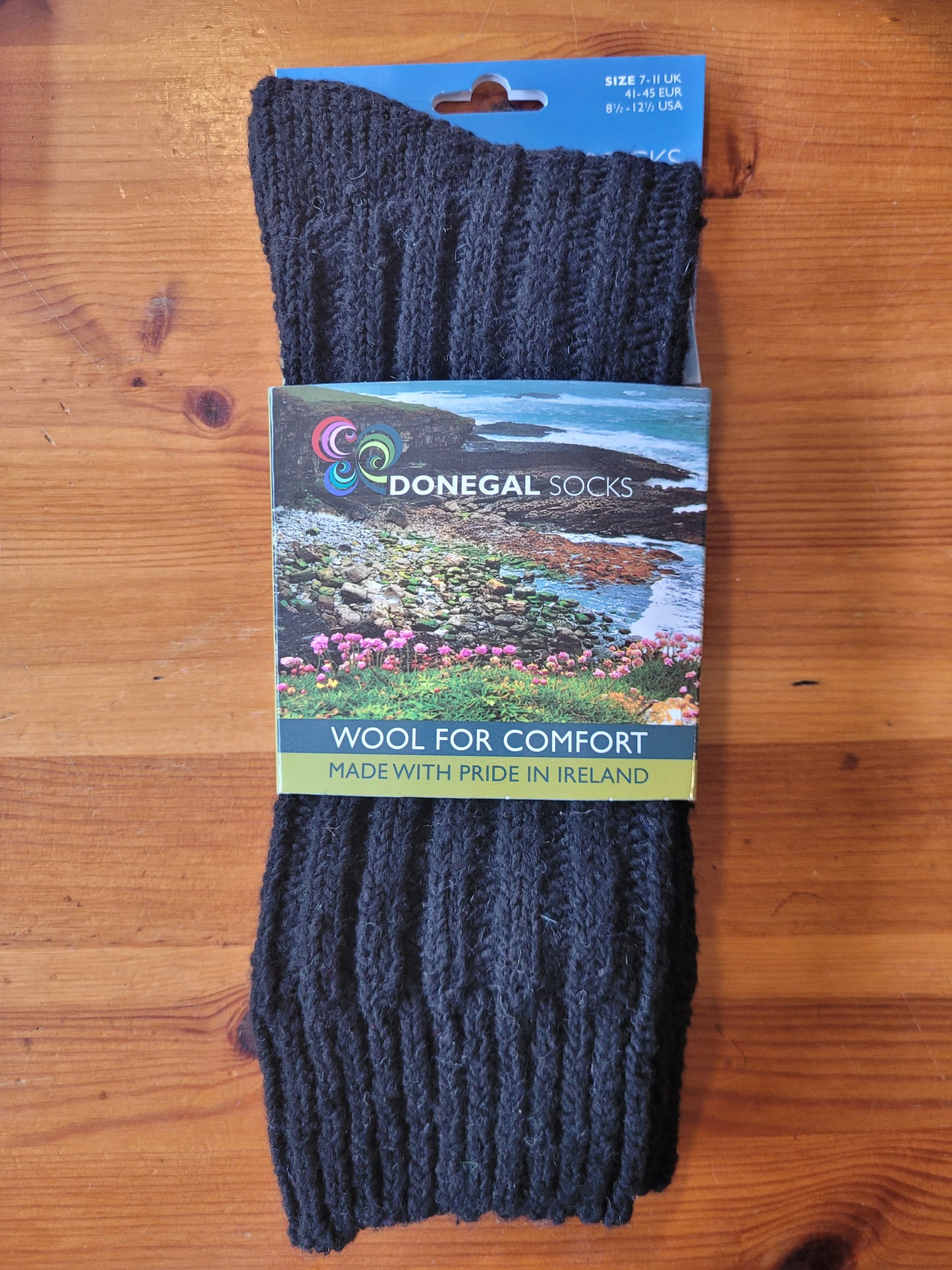 Traditional Donegal Wool Socks