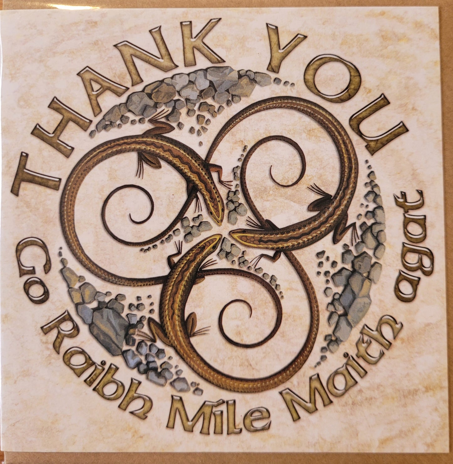 Celtic Greeting Cards (As Gaelige/In Irish)