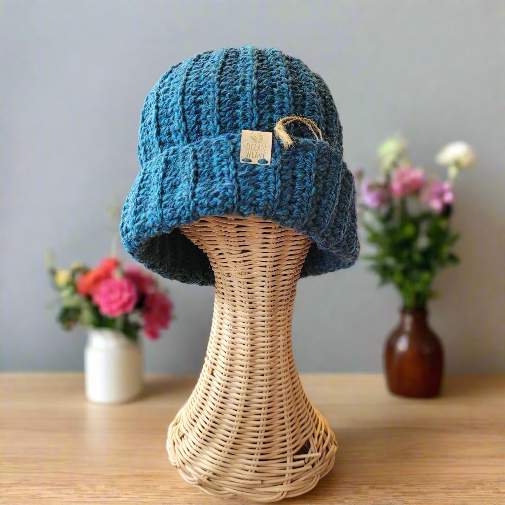 Ocean Weave - Donegal Wool Beanies