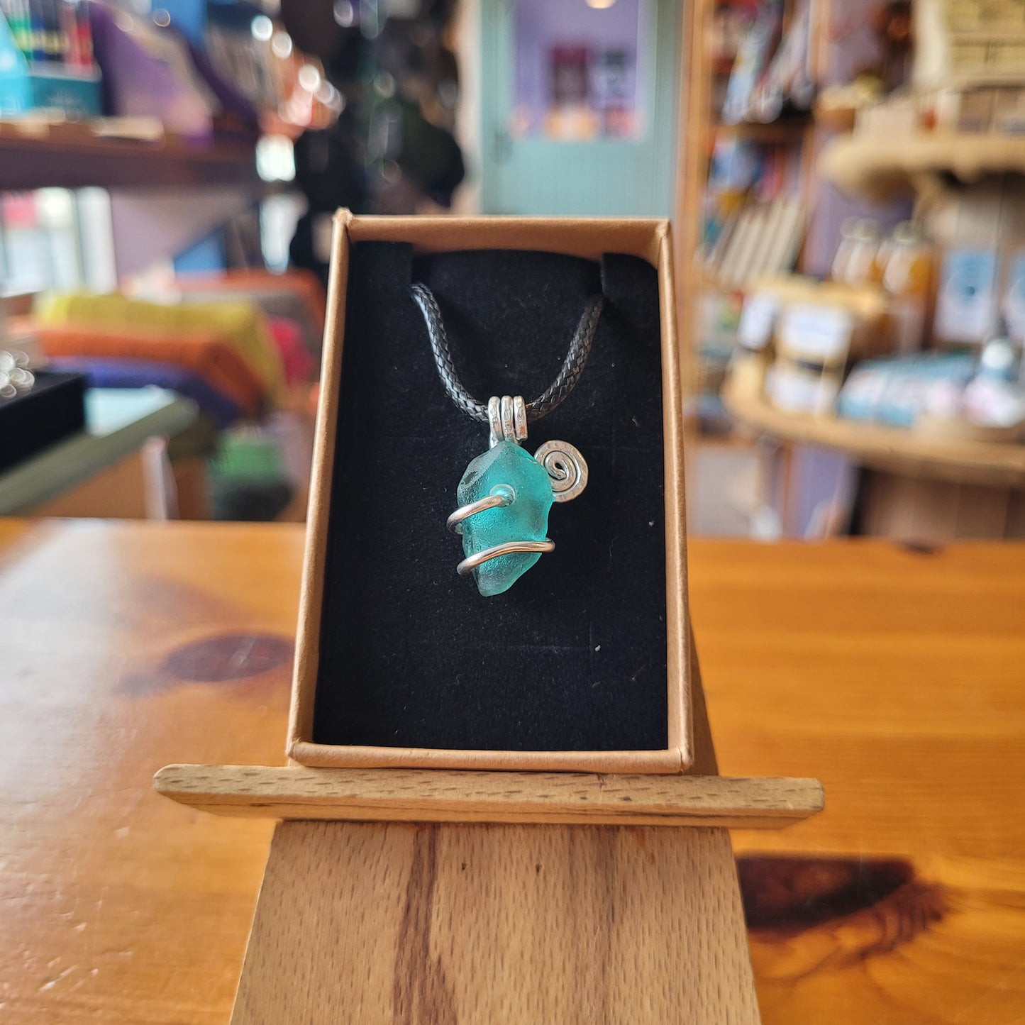 Irish Seaglass Wire Wrapped Necklaces