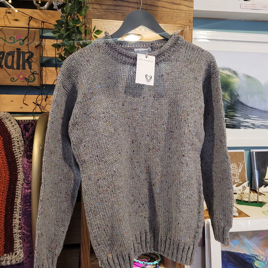 Sliabh Liag Grey Sweater