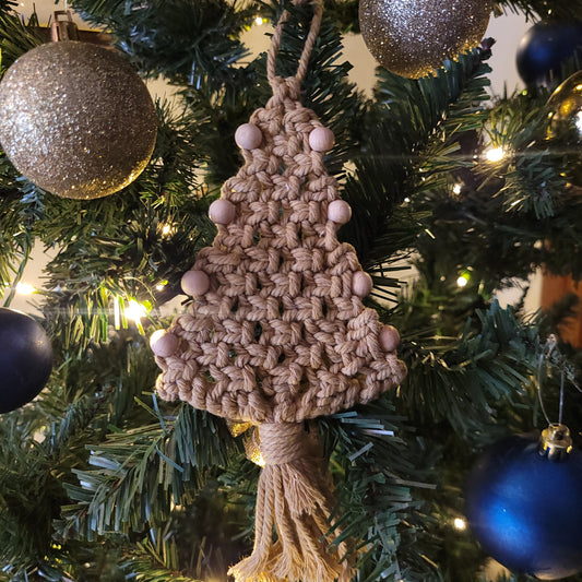 Macrame  Christmas Decorations