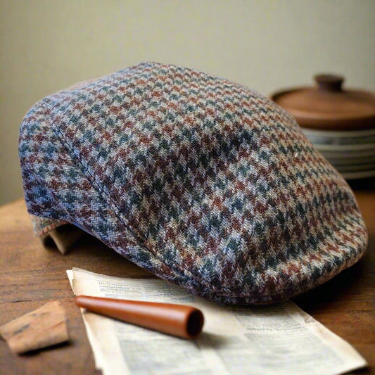 Hanna Hats - Donegal Touring Cap Tweed