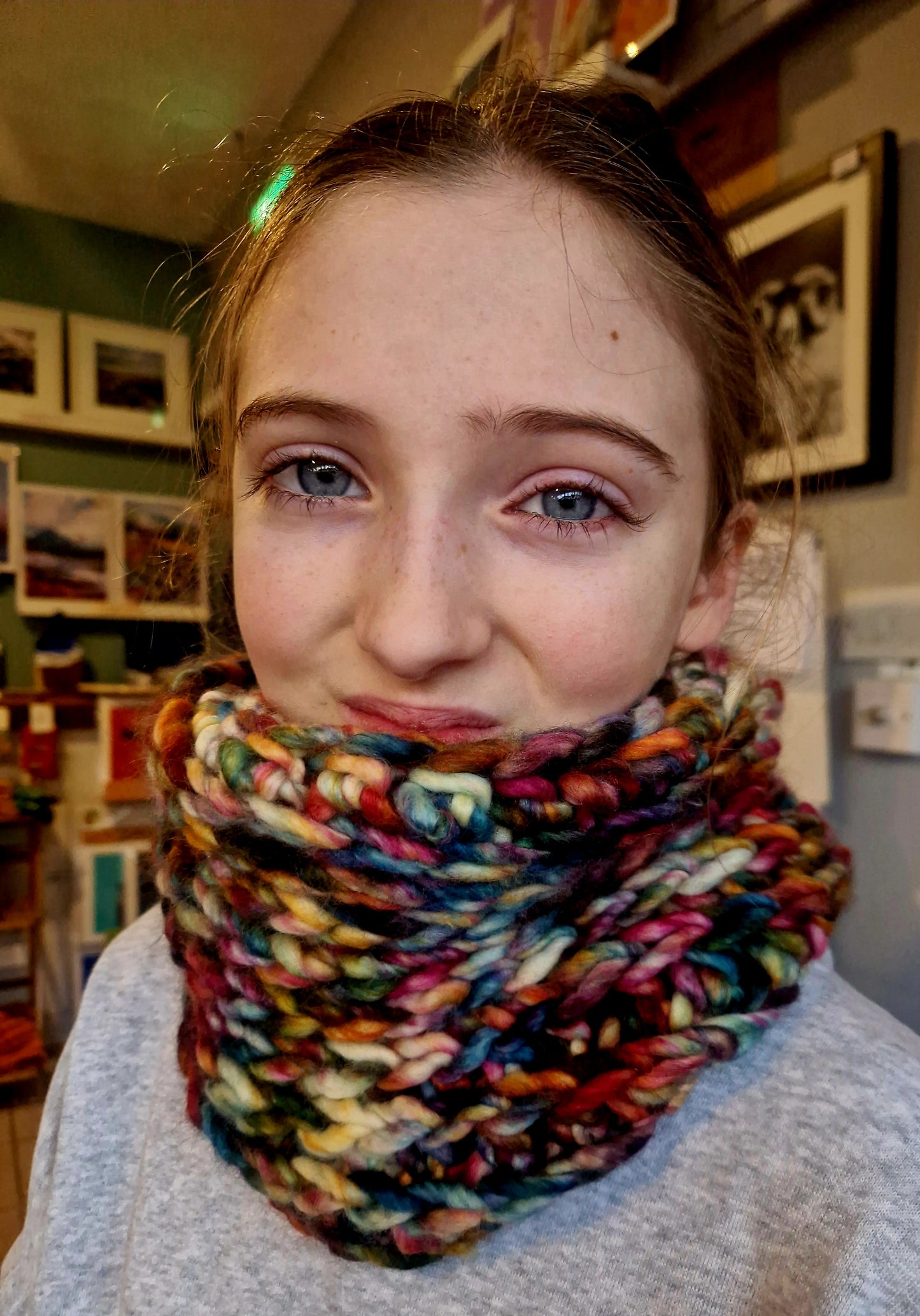 Ocean Weave - Hand Dyed Snoods