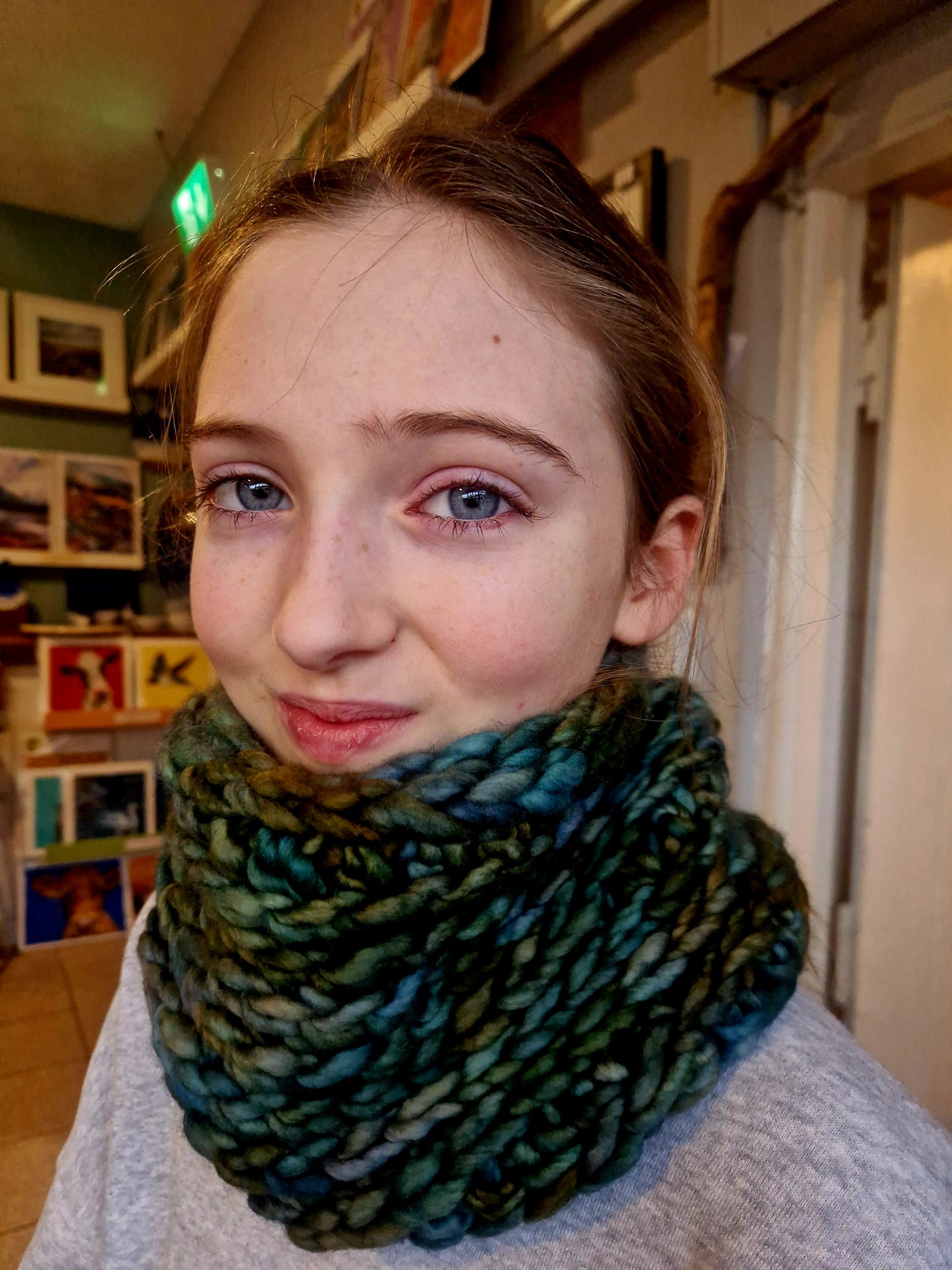 Ocean Weave - Hand Dyed Snoods