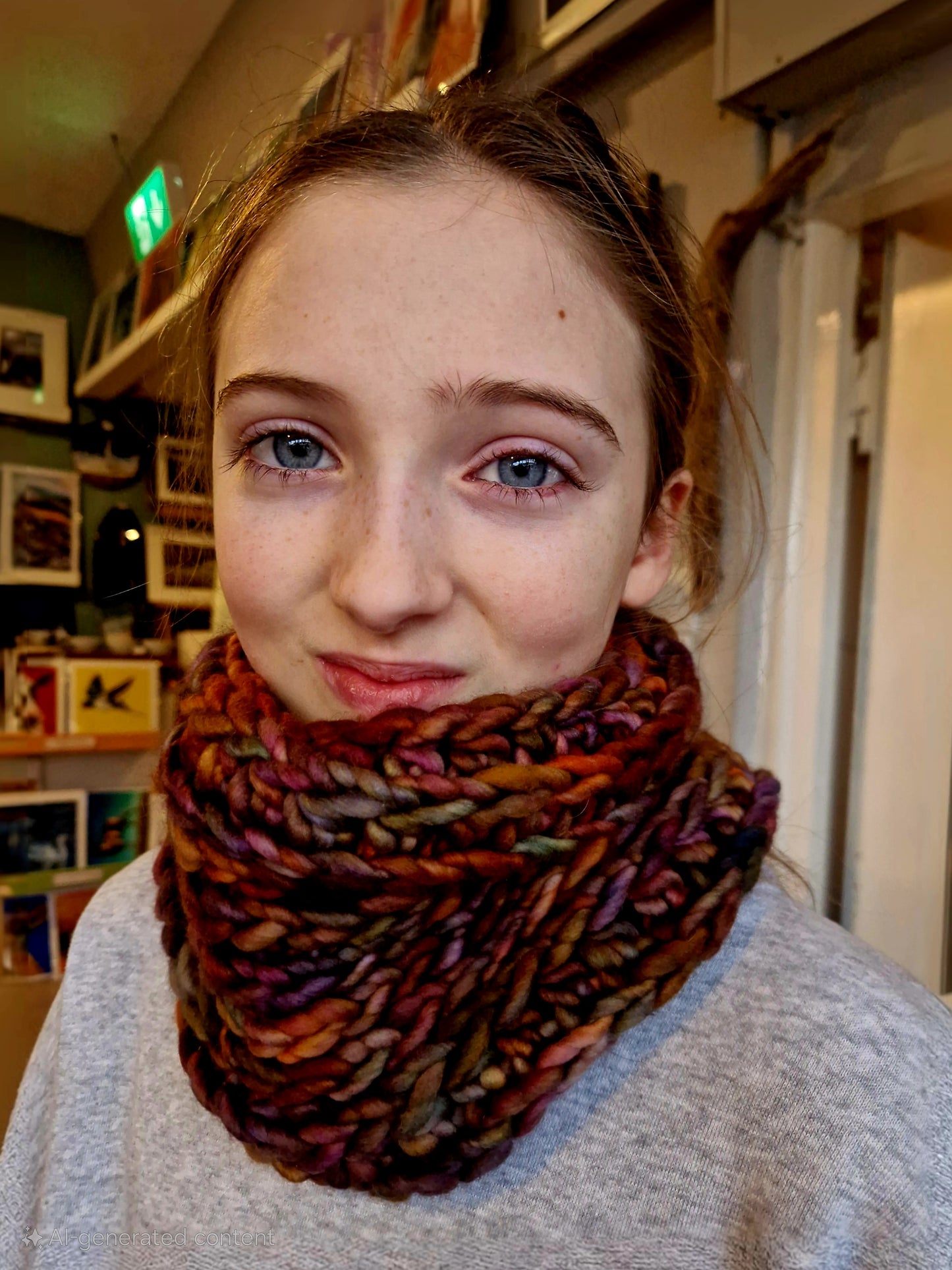 Ocean Weave - Hand Dyed Snoods