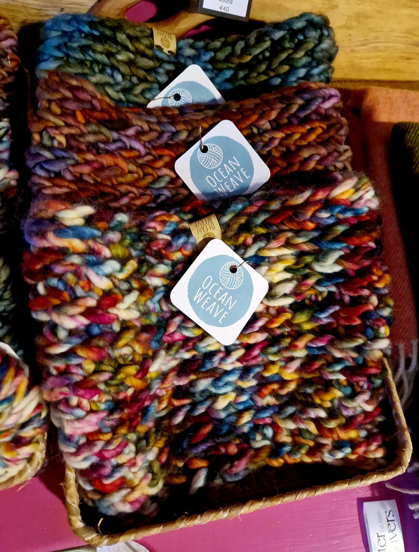 Ocean Weave - Hand Dyed Snoods