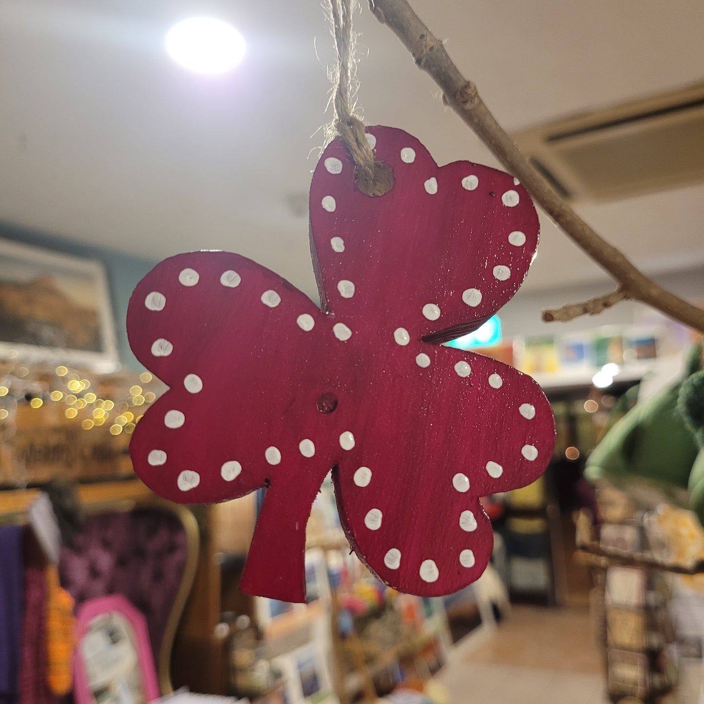 Wooden Shamrock Decoration