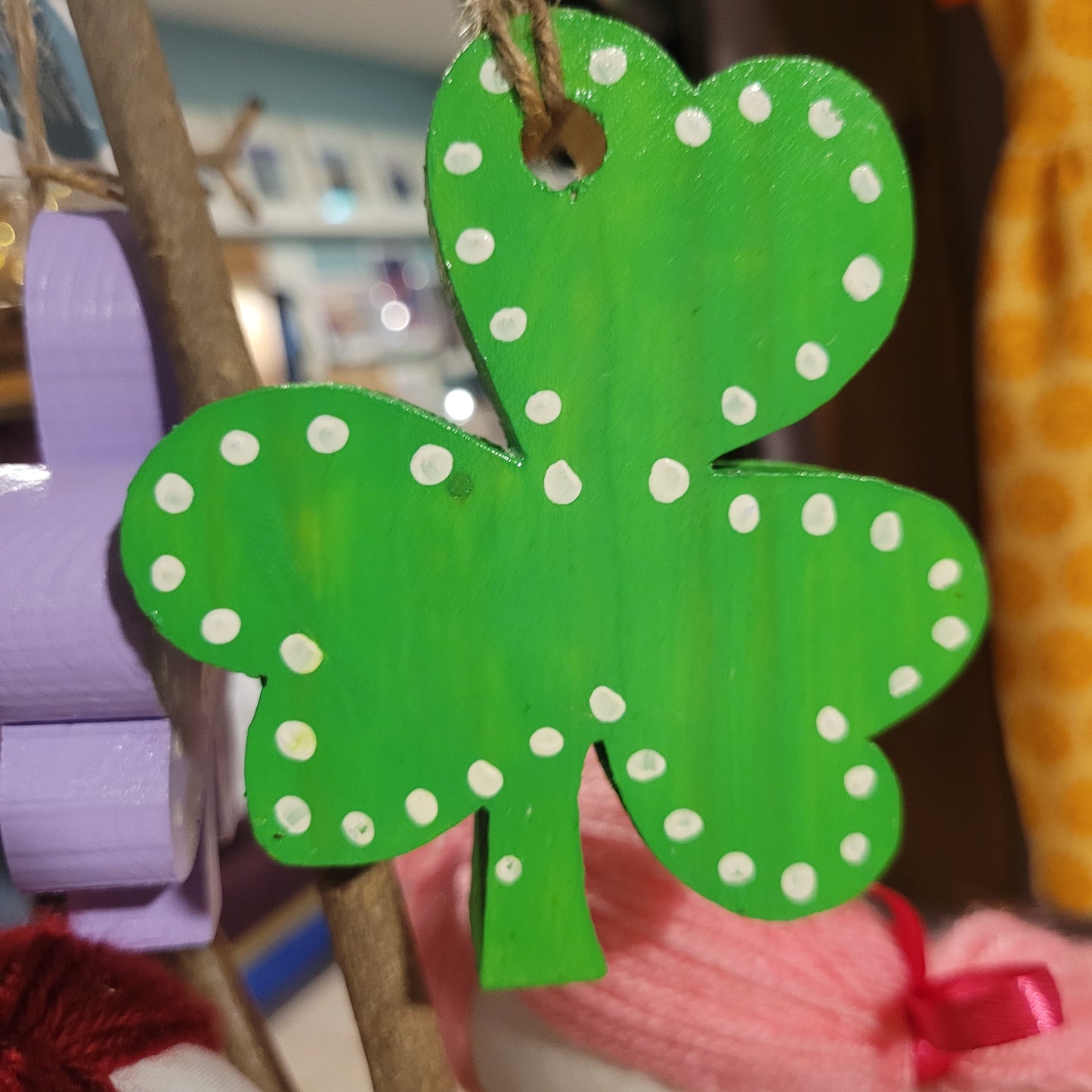 Wooden Shamrock Decoration