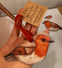 Load image into Gallery viewer, A Little Robin By Heart felt Gifts
