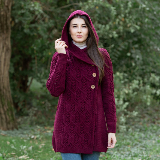 Aran Leaf Coat